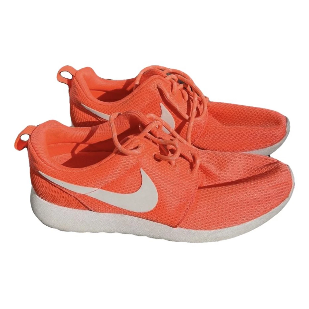 orange nike roshe womens